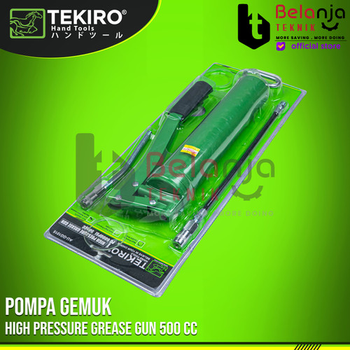 TEKIRO Pompa Gemuk 500 CC Hand Grease Gun 500 CC 6000 PSI Tekiro