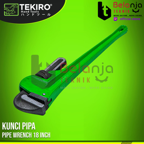 TEKIRO Kunci Pipa 18" Inch Pipe Wrench Tekiro 18" Inch Heavty Duty