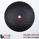 Batu Gurinda 14 Inch x 3 mm Nippon Resibon Gurinda Potong Besi 14"