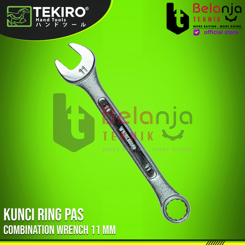 TEKIRO KUNCI RING PAS 11 MM - COMBINATION WRENCH 11MM TEKIRO