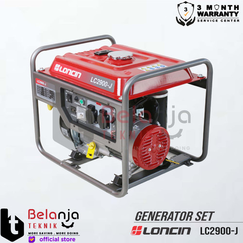 Loncin Genset LC 2900 J 2000 Watt Generator Set LC2900J LC 2900J