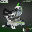 RYU RMS 180 1 SLIDING MITER SAW POTONG ALMUNIUM DAN KAYU SIKU