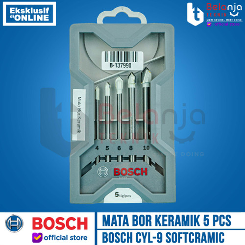 Bosch Mata Bor Keramik CYL 9 / Ceramic Drill Bits Set Set 5 Pcs CYL9