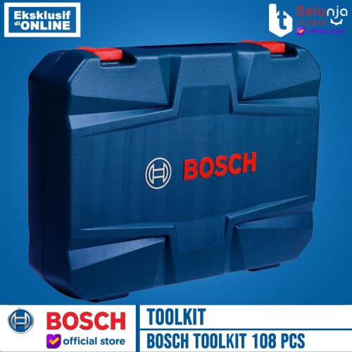 BOSCH Toolkit 108 Pcs Mixed Set 108pcs (108 Multifunction Tool Kit)