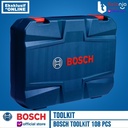BOSCH Toolkit 108 Pcs Mixed Set 108pcs (108 Multifunction Tool Kit)