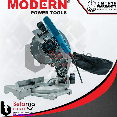 MODERN Gergaji Potong 7 Inch M 3700 Mitter Saw Alumunium Kayu Mesin 7"