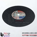 Batu Gurinda 14 Inch x 3 mm Nippon Resibon Gurinda Potong Besi 14"