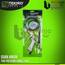 Tekiro Tire Pressure Gauge - Isian Angin 3 In 1 Tekiro Inflating Gun