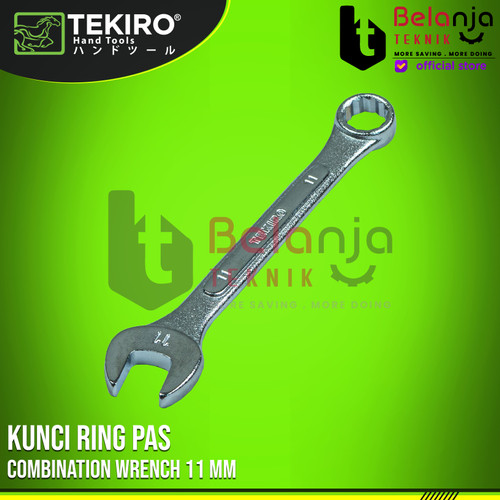 TEKIRO KUNCI RING PAS 11 MM - COMBINATION WRENCH 11MM TEKIRO