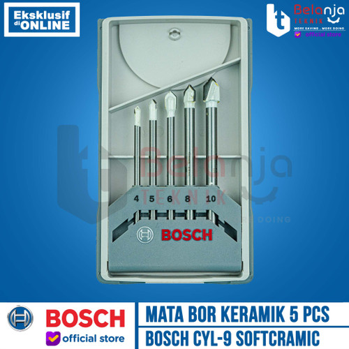Bosch Mata Bor Keramik CYL 9 / Ceramic Drill Bits Set Set 5 Pcs CYL9