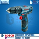 Bosch Bor Tembok Baterai GSB 120 Li GEN 3 dengan Mata Bor 33pcs X-line