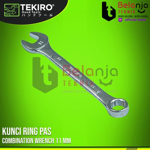 TEKIRO KUNCI RING PAS 11 MM - COMBINATION WRENCH 11MM TEKIRO