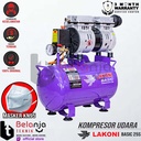 Mesin Kompresor Angin Lakoni 25S 0.75HP 3/4HP Oilless Silent 25 S 24L