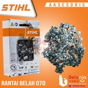 Rantai Belah Chainsaw STIHL 070 36 Inchi 52 T - Sparepart Chainsaw