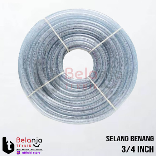 SELANG AIR SELANG BENANG UKURAN 3/4" In Inch