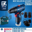 Bosch Bor Obeng Baterai GSR 120 LI GEN 3 dengan FREE Mata Bor & Obeng