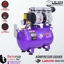 Mesin Kompresor Angin Lakoni 25S 0.75HP 3/4HP Oilless Silent 25 S 24L