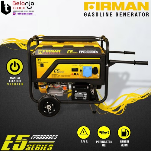 Firman Genset FPG 8999 E5 Generator Set 6000 Watt FPG8999 E 5