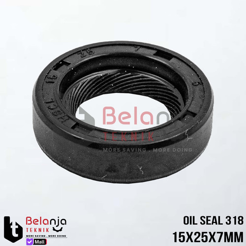 Oil Seal 318 15x25x7mm Per Pcs - Sparepart Mesin Potong Rumput