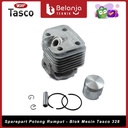 Sparepart Potong Rumput - Blok Mesin Tasco 328 + Busi CJ8