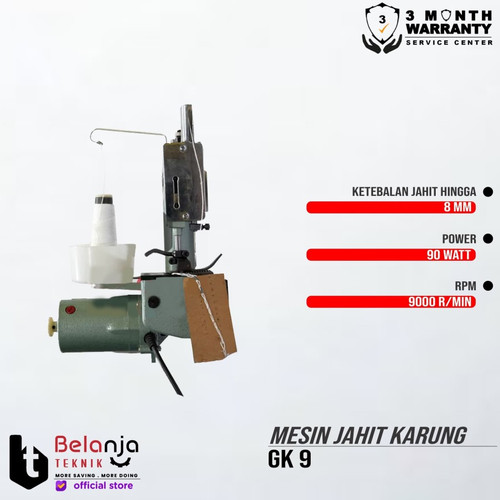 Matrix Mesin Jahit Karung GK 9 Portable Bag Closer 90 Watt GK9