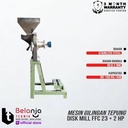 Mesin Gilingan Tepung Stainless FFC23 + Elektro Motor 2HP 1Phase 4Pole