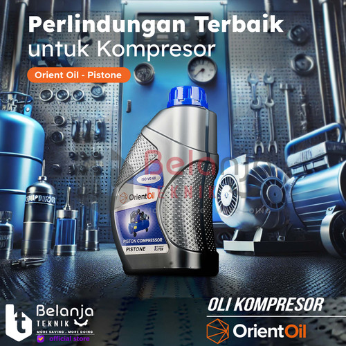 Oli Liger Compressor 1 Liter ISO VG 68 - Oli Khusus Mesin Kompresor