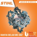 Rantai Belah Chain Saw STIHL MS 382 20 Inchi 36 T - Sparepart Chainsaw