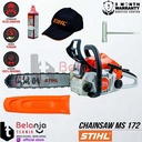 STIHL Chainsaw MS 170 14 Inch Mesin Potong Kayu MS170 Gergaji Kayu 14"