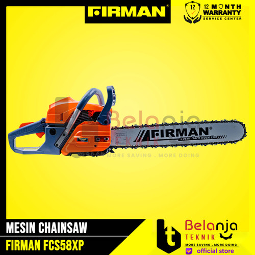 FIRMAN Chainsaw FCS 58 XP 20 Inch SN Potong Gergaji Kayu 20" FCS58XP