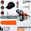 STIHL Chainsaw MS 180 16 Inch Mesin Potong Kayu MS180 Gergaji Kayu 16"