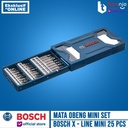 BOSCH MATA OBENG SET MINI 25 PCS X-LINE SCREWDRIVER BITS SET 25 PCS