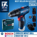 Bosch Bor Tembok Baterai GSB 120 Li GSB120Li Cordless Impact Drill 12V