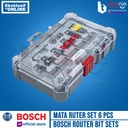 Bosch Mata Ruter Set Profil 6 pcs Router Bit Sets Trim and Edging 6pcs