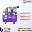 Mesin Kompresor Angin Lakoni 25S 0.75HP 3/4HP Oilless Silent 25 S 24L