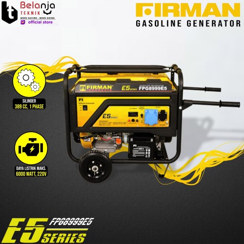 Firman Genset FPG 8999 E5 Generator Set 6000 Watt FPG8999 E 5