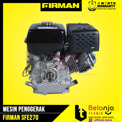 Mesin Penggerak Firman SFE 270 9 HP Engine Bensin Serbaguna