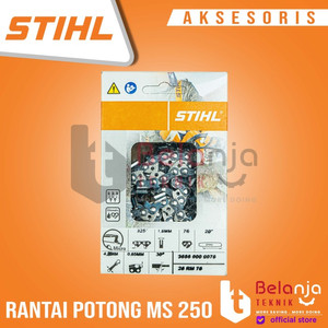 Stihl Rantai Potong Chain Saw MS 250 20 Inch 38T Rantai Potong Chainsaw 20" MS-250