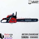 SUMURA Chainsaw CS 6500 S Mesin Gergaji Rantai CS6500S 22 Inch TERMURA