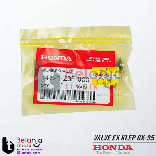 Valve Ex Klep Api GX 35 - Sparepart Mesin Potong Rumput GX-35