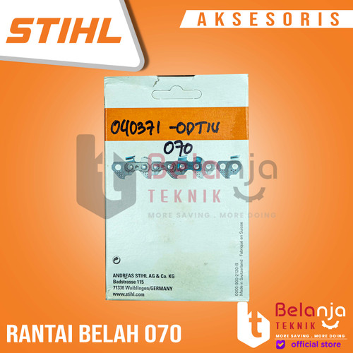 Rantai Belah Chainsaw STIHL 070 36 Inchi 52 T - Sparepart Chainsaw
