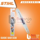 Guid Bar Chainsaw STIHL 038 20 inchi - Sparepart Mesin Chainsaw 038