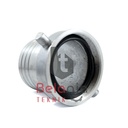 Sok Kopling Drat Dalam Aluminium Ukuran 3inch x 3inch - Sparepart