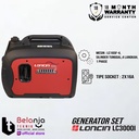 LONCIN Genset SUPER Silent LC 3000 i 2500 Watt Generator Set LC 3000I