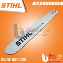 Guid Bar Chainsaw STIHL 038 20 inchi - Sparepart Mesin Chainsaw 038