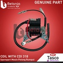 Coil Plus CDI Tasco 221 318 - Sparepart Mesin Potong Rumput