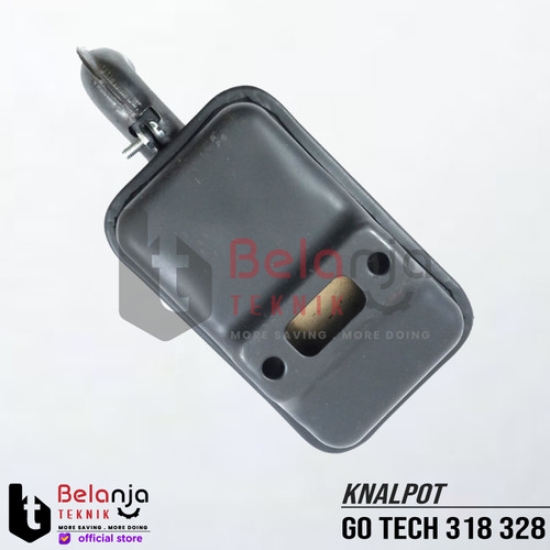 Knalpot Go Tech 318 328 - Sparepart Mesin Potong Rumput