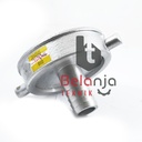 Sok Kopling Drat Dalam Aluminium Ukuran 3inch X 1inch - Sparepart