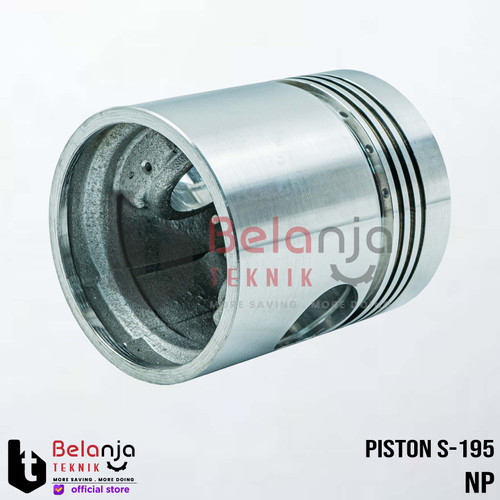 Piston Assy S-195 - Sparepart Mesin Penggerak Dongfeng
