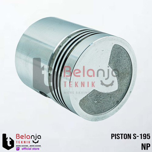 Piston Assy S-195 - Sparepart Mesin Penggerak Dongfeng